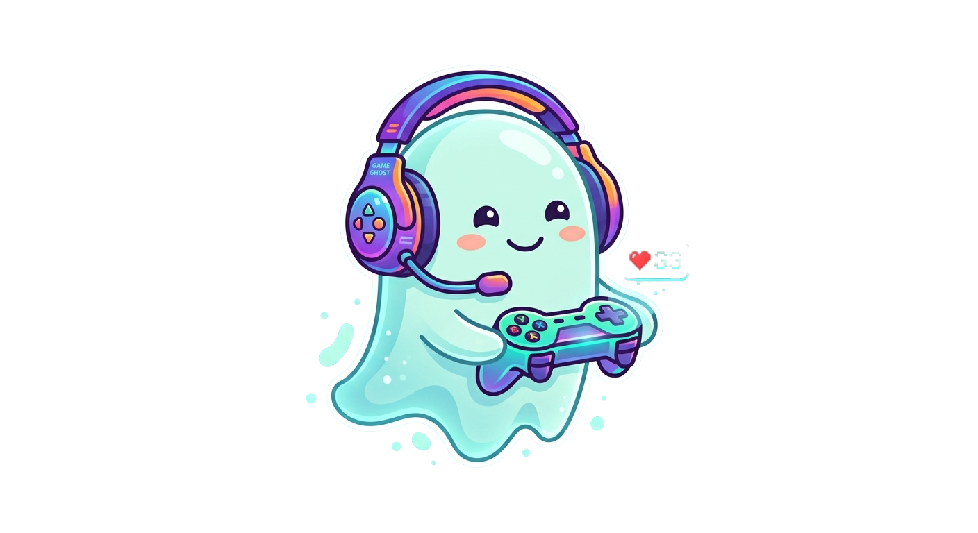 Boo, la mascota gamer de AmedaGames